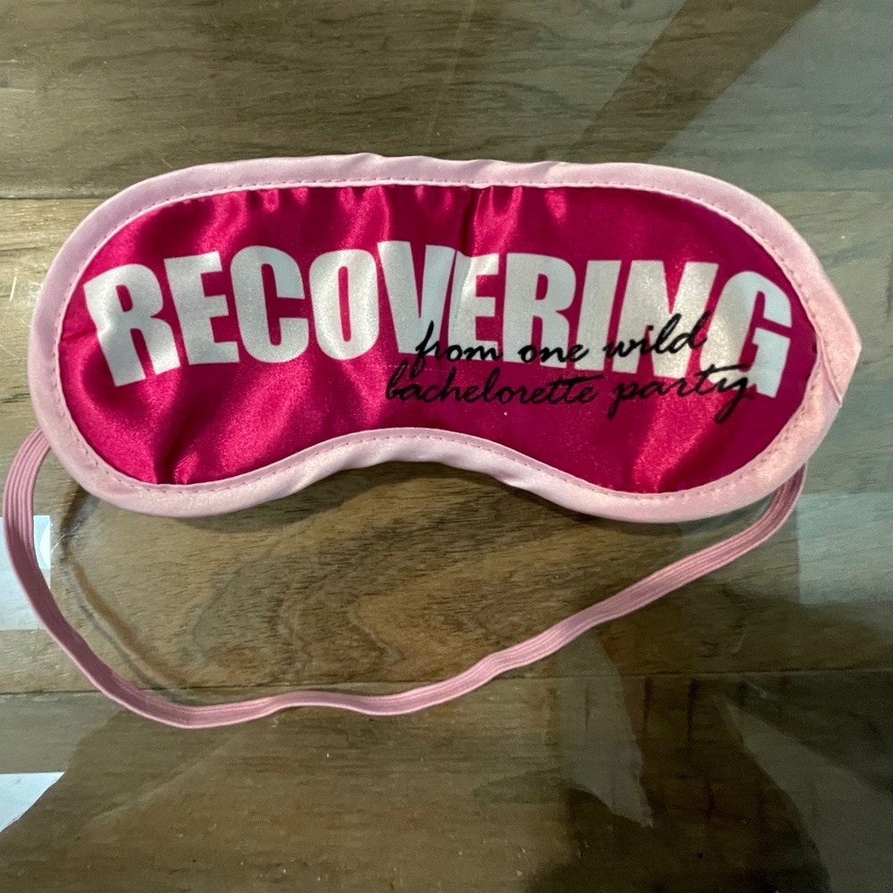 Excellent Condition Bachelorette Party Sleep Mask